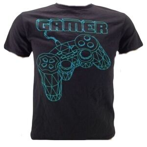 Delta Black and Blue Gaming Controller